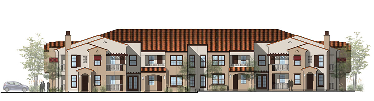 Two-story walk up building [2 total]